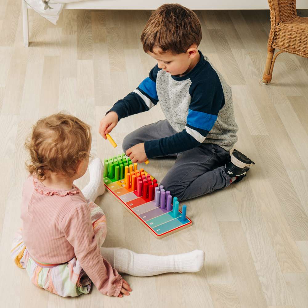 Rainbow Counting Sticks