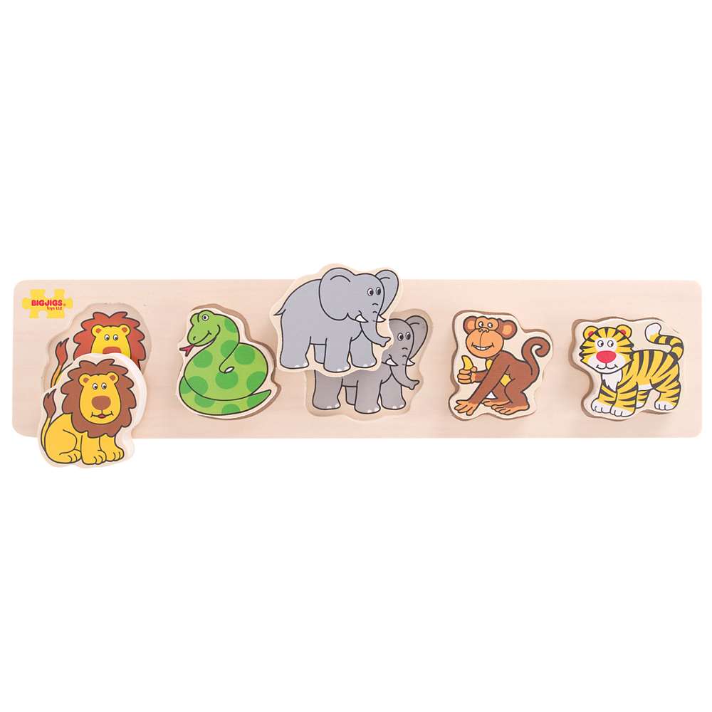 Chunky Lift and Match Safari Puzzle