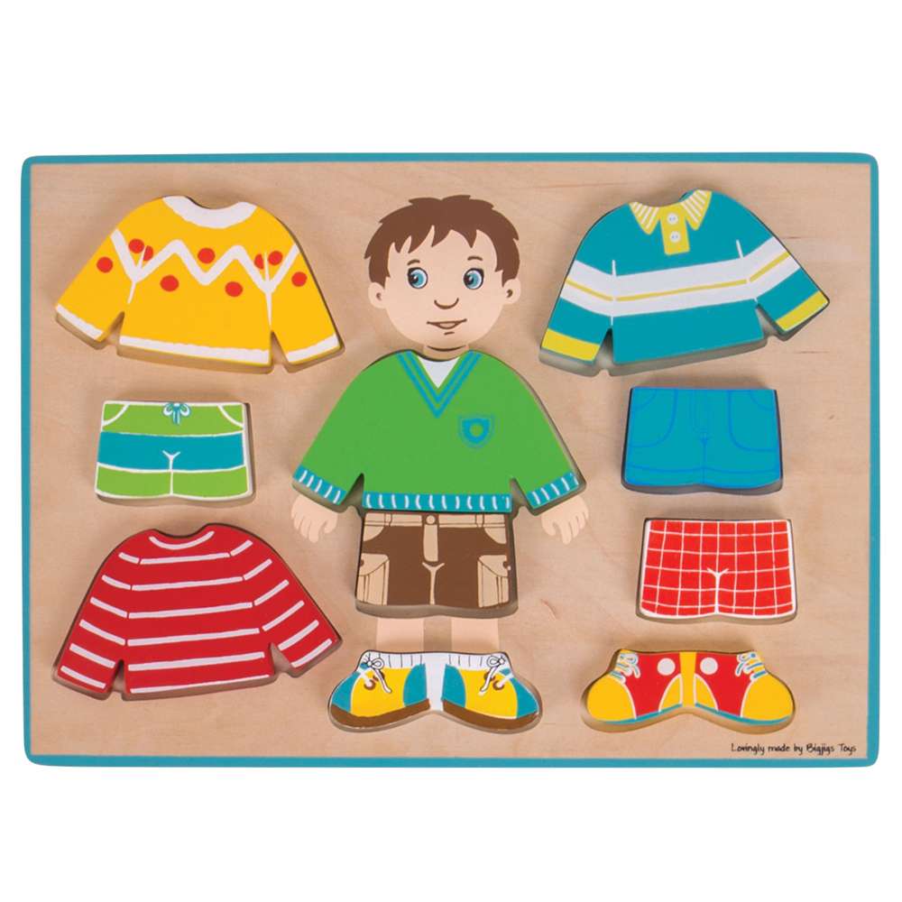 Dressing Boy Puzzle