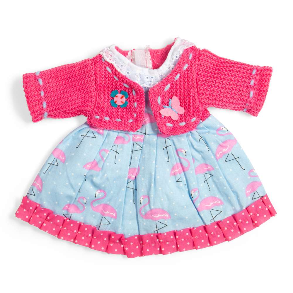 Flamingo Dress Pink Cardigan - Medium