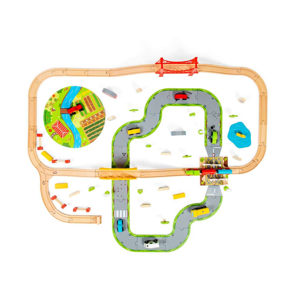 Road & Rail Train Set