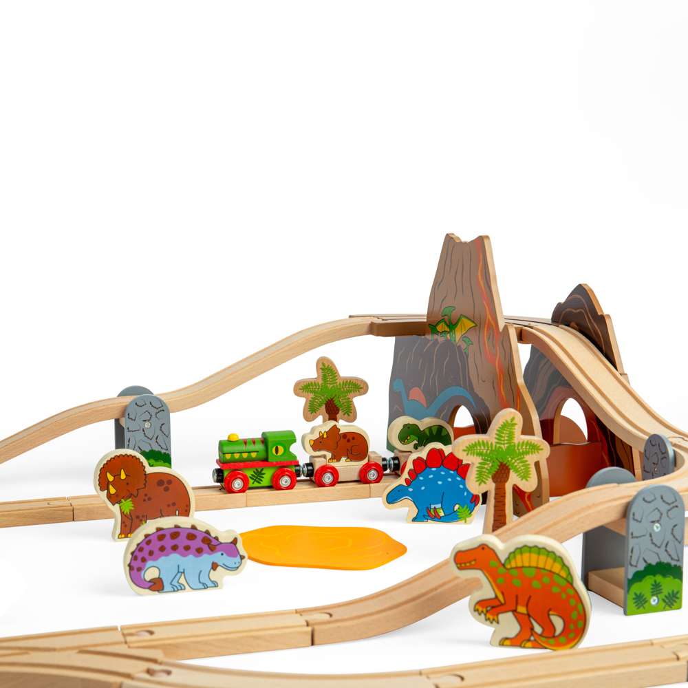 Dinosaur Railway Set