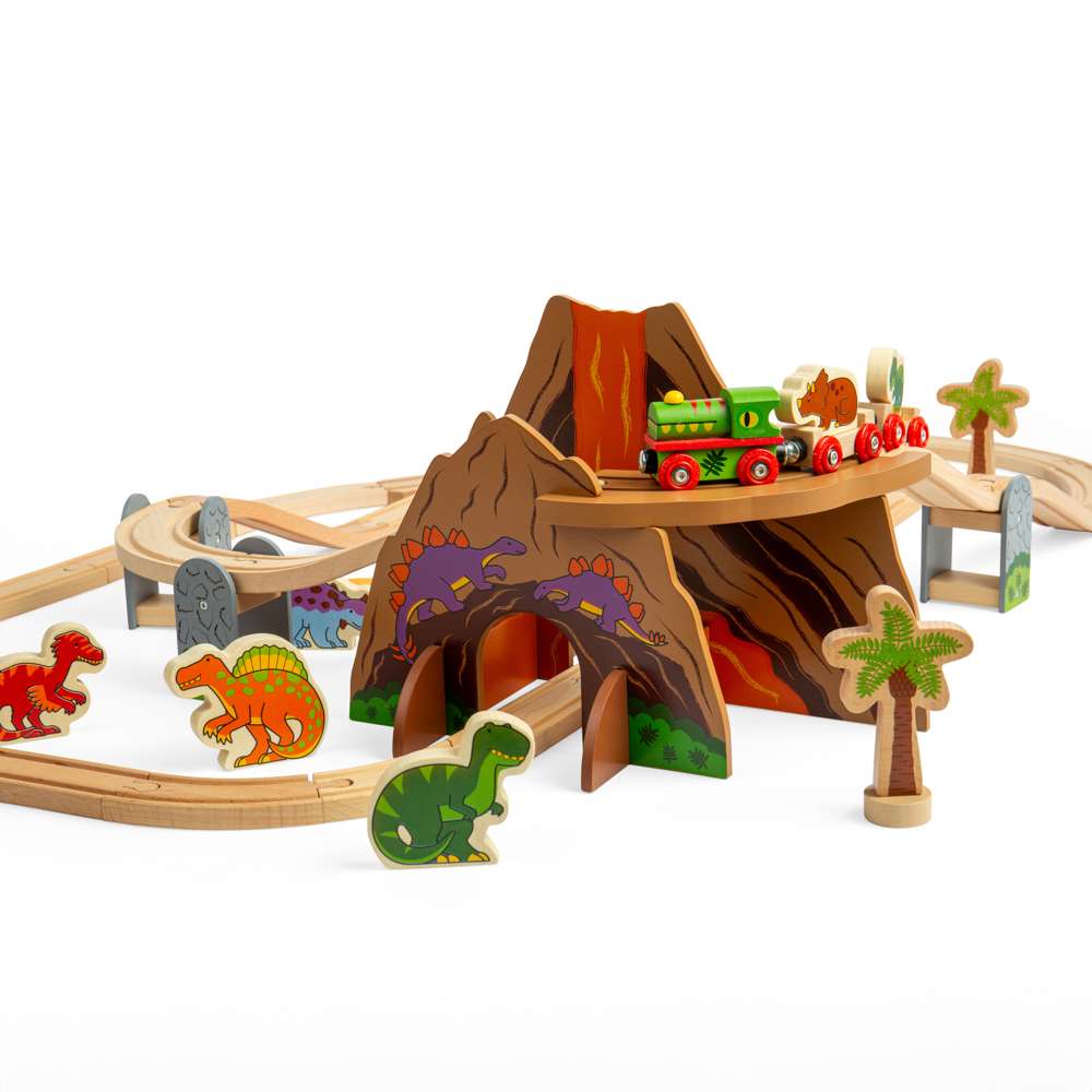 Dinosaur Railway Set