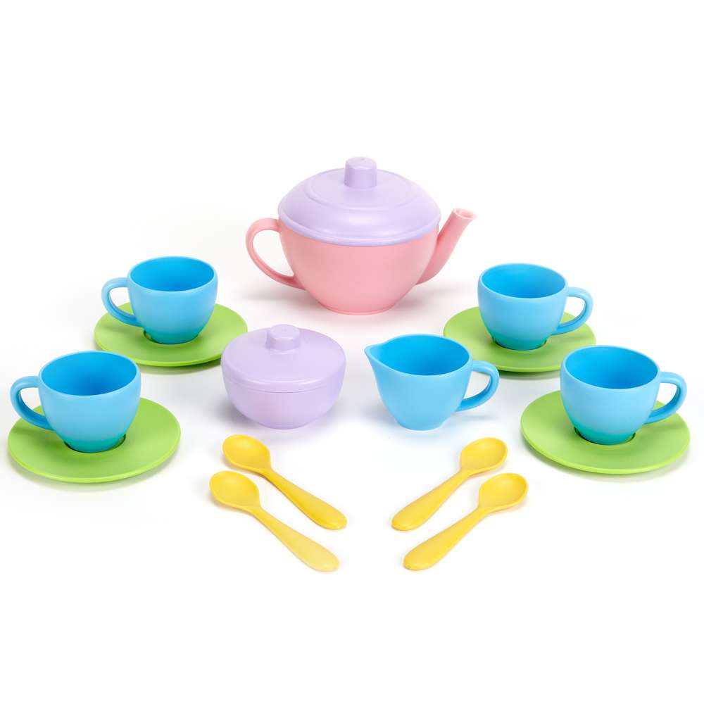 Tea Set (Pink Teapot)