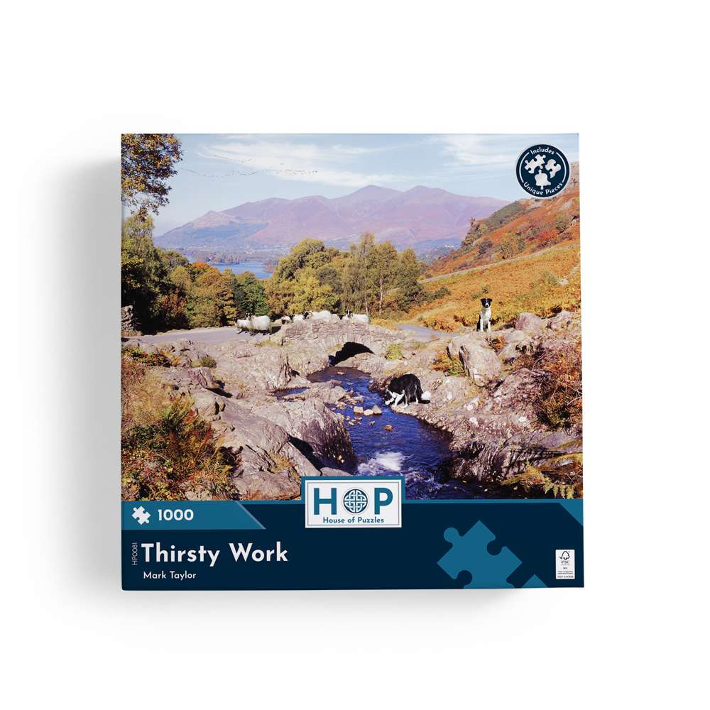 Thirsty Work - 1000 Piece Jigsaw Puzzle