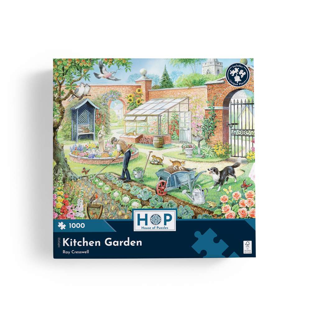 Kitchen Garden - 1000 Piece Jigsaw Puzzle