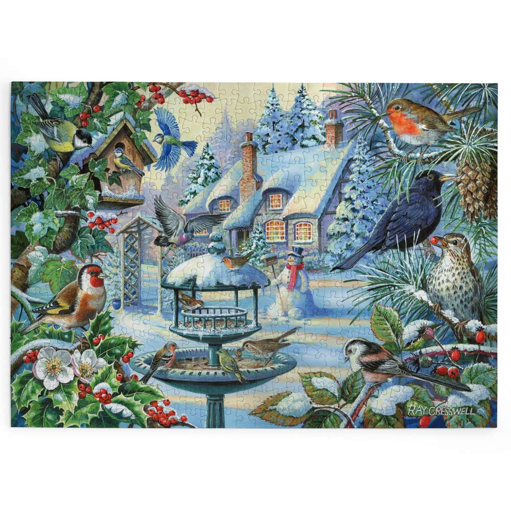 Winter Birds - BIG 500 Piece Jigsaw Puzzle