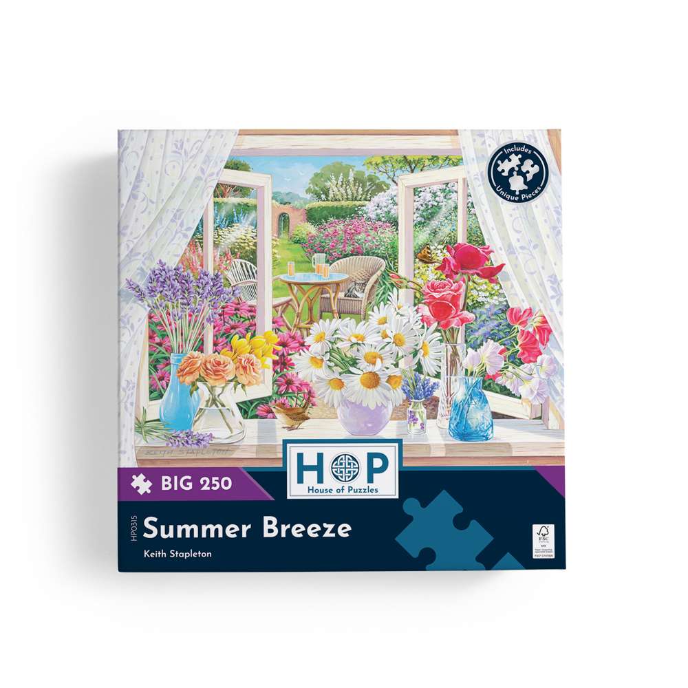 Summer Breeze - BIG 250 Piece Jigsaw Puzzle