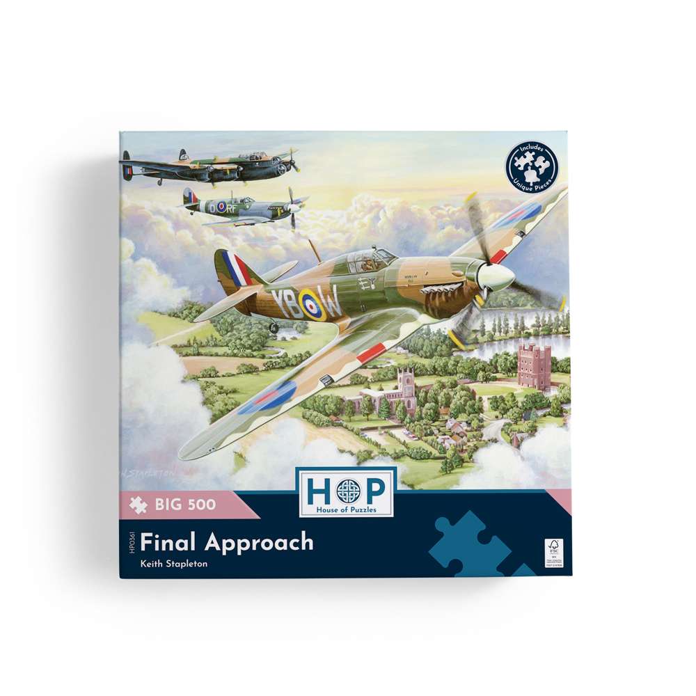 Final Approach - BIG 500 Piece Jigsaw Puzzle
