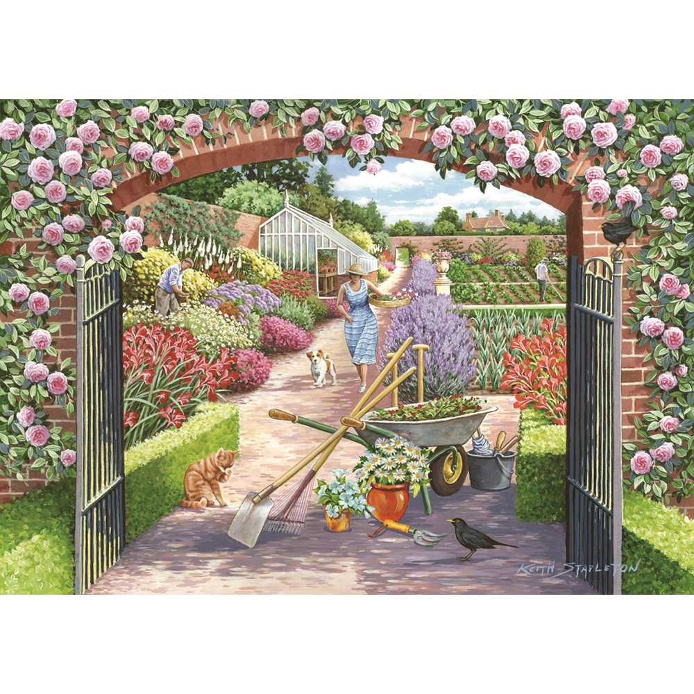 Walled Garden - 500 Piece Jigsaw Puzzle