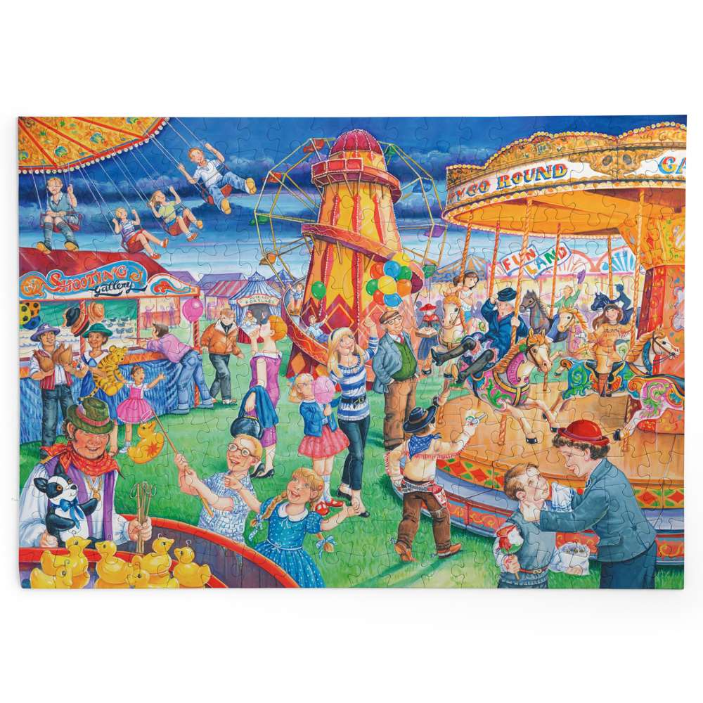 Fairground Rides - BIG 250 Piece Jigsaw Puzzle