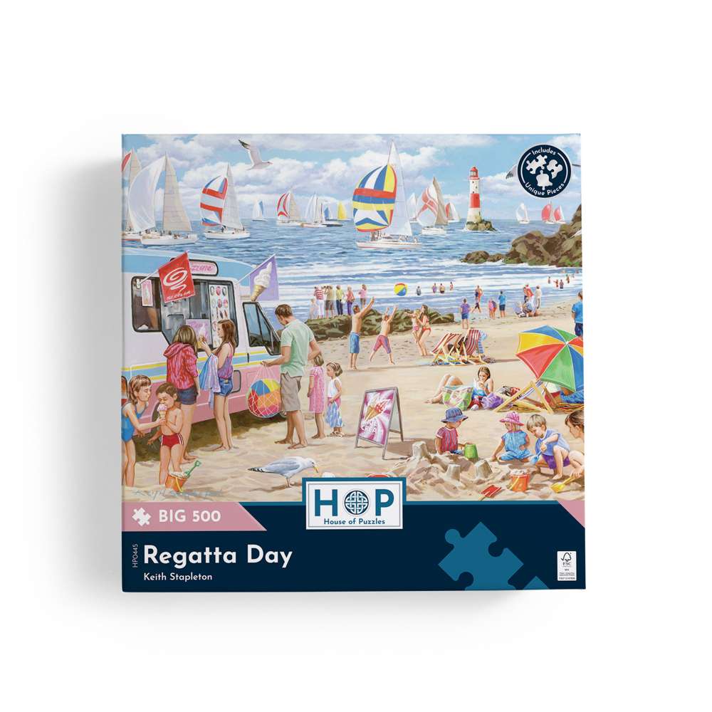 Regatta Day - BIG 500 Piece Jigsaw Puzzle