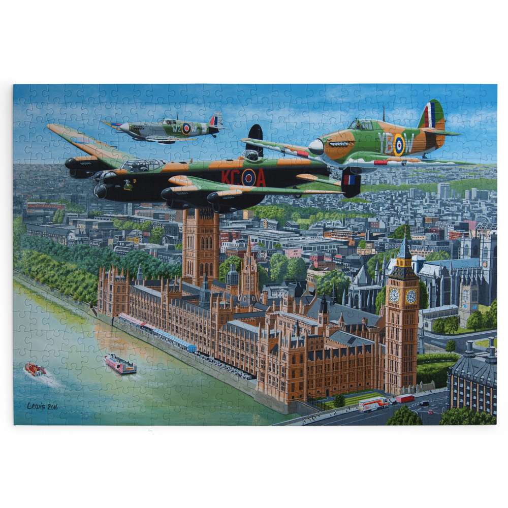 Fly Past - 500 Piece Jigsaw Puzzle