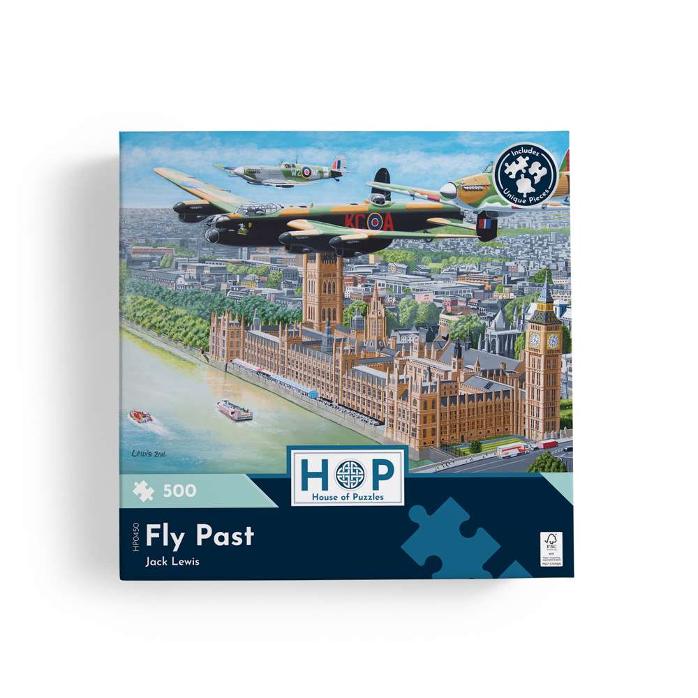 Fly Past - 500 Piece Jigsaw Puzzle