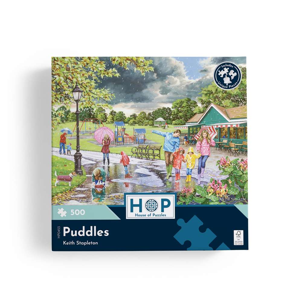 Puddles - 500 Piece Jigsaw Puzzle