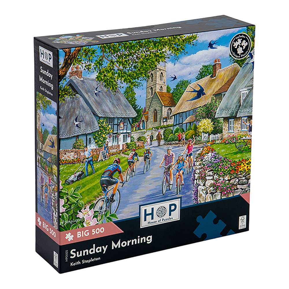 Sunday Morning - BIG 500 Piece Jigsaw Puzzle