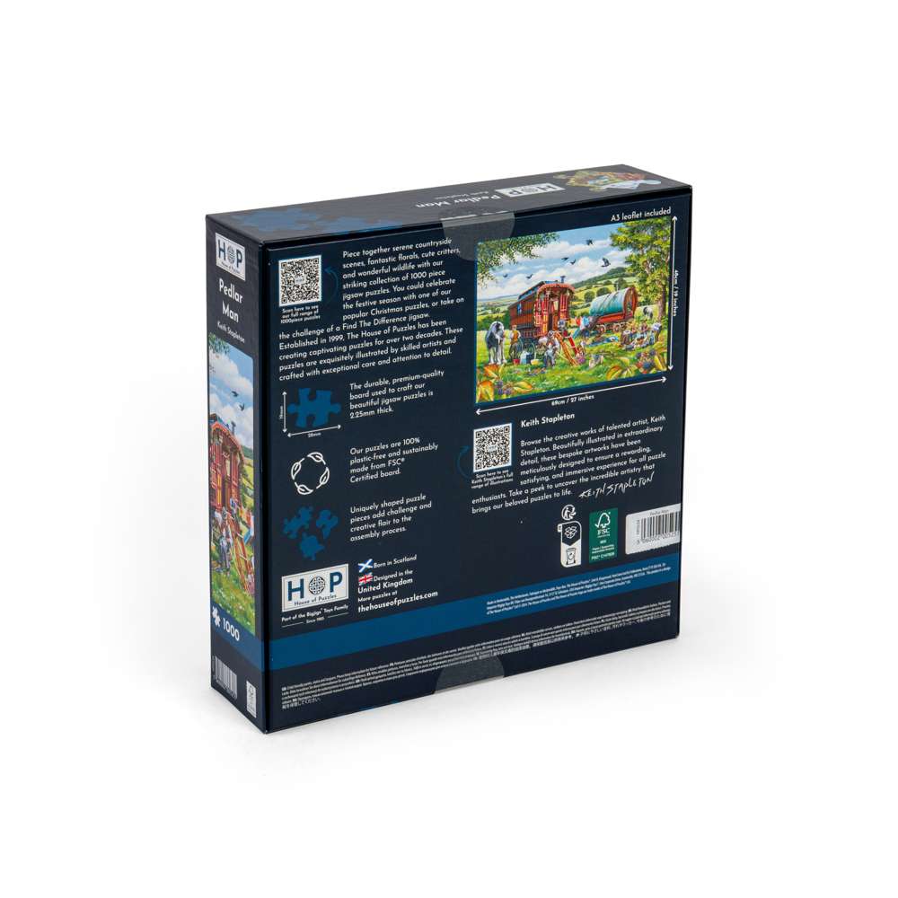 Pedlar Man - 1000 Piece Jigsaw Puzzle