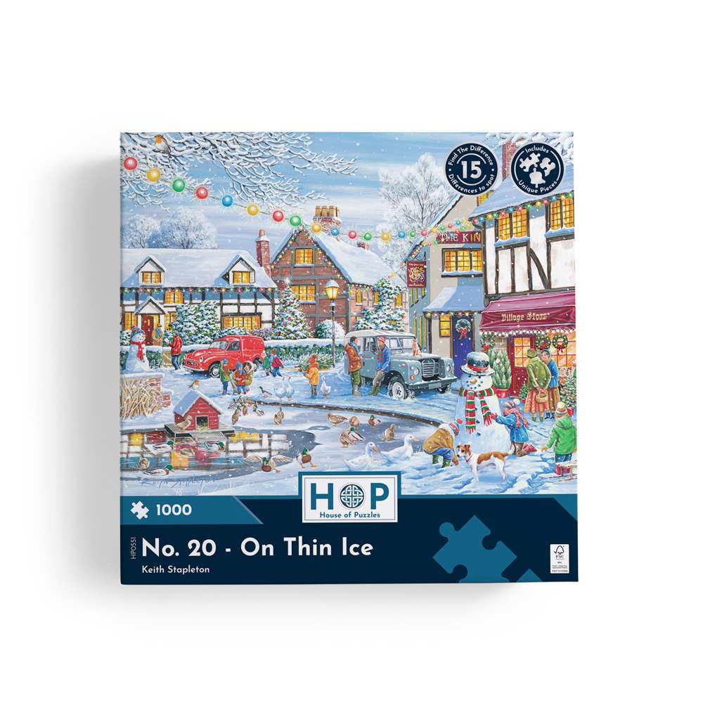 No.20 - On Thin Ice - 1000 Piece Jigsaw Puzzle