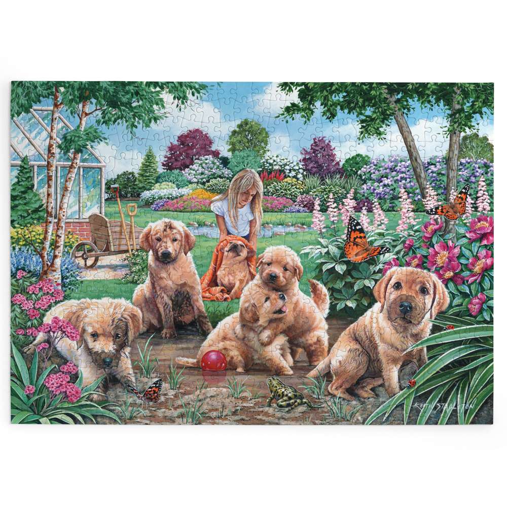 Mucky Pups - BIG 500 Piece Jigsaw Puzzle