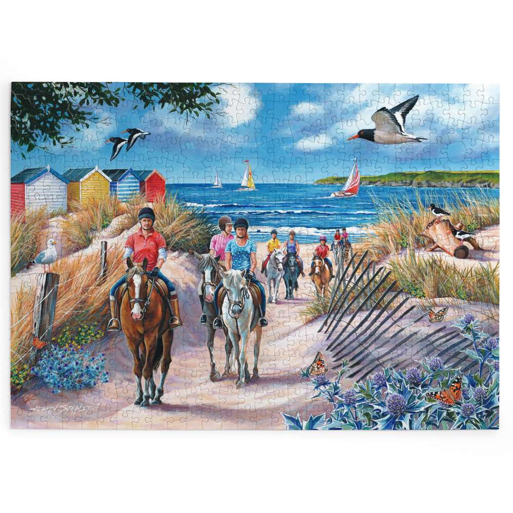 Sea Horses - BIG 500 Piece Jigsaw Puzzle