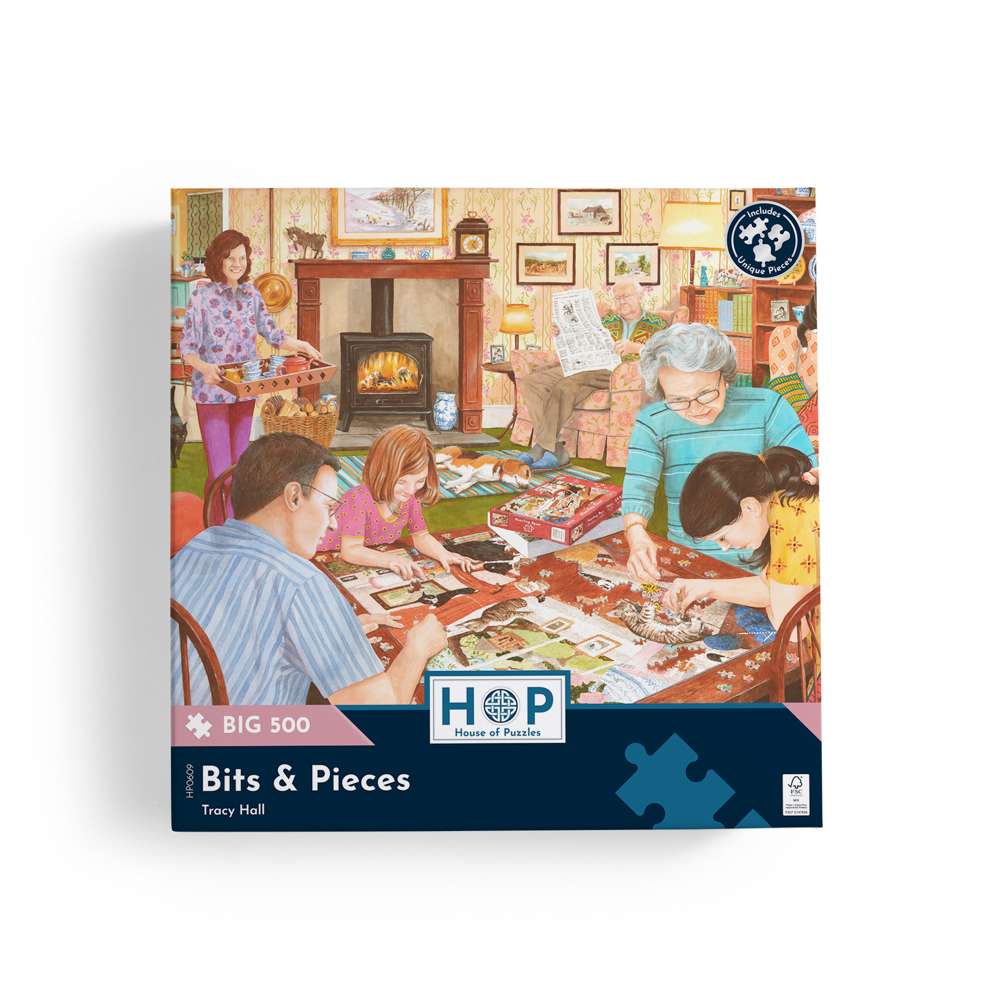 Bits & Pieces - BIG 500 Piece Jigsaw Puzzle