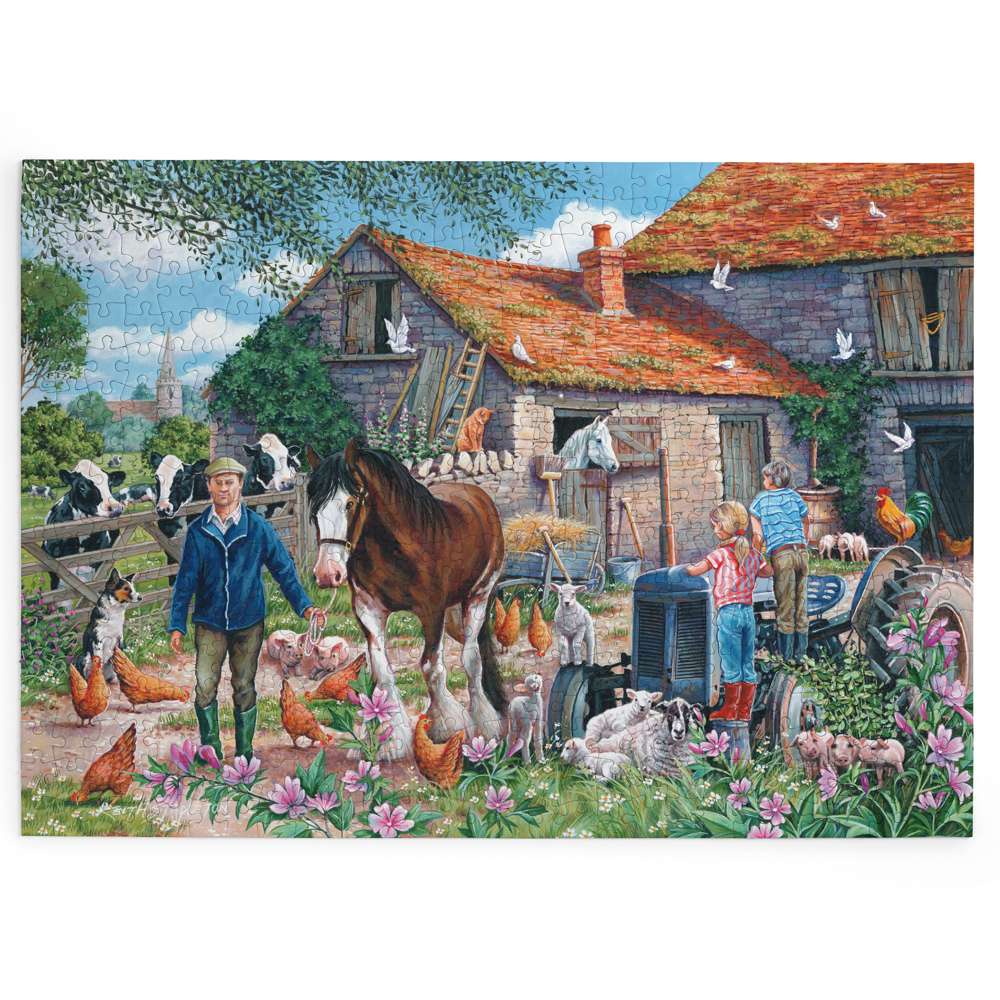 MacDonalds Farm - BIG 500 Piece Jigsaw Puzzle