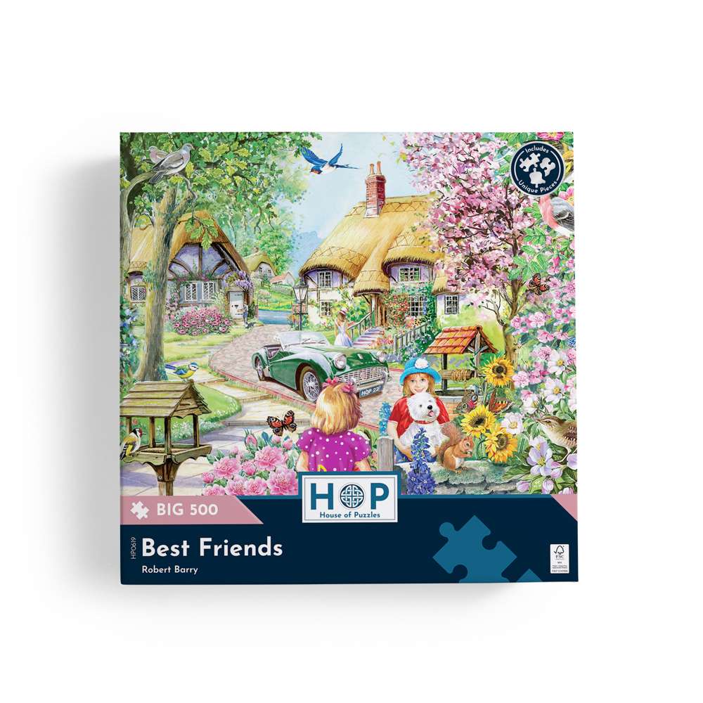 Best Friends - BIG 500 Piece Jigsaw Puzzle