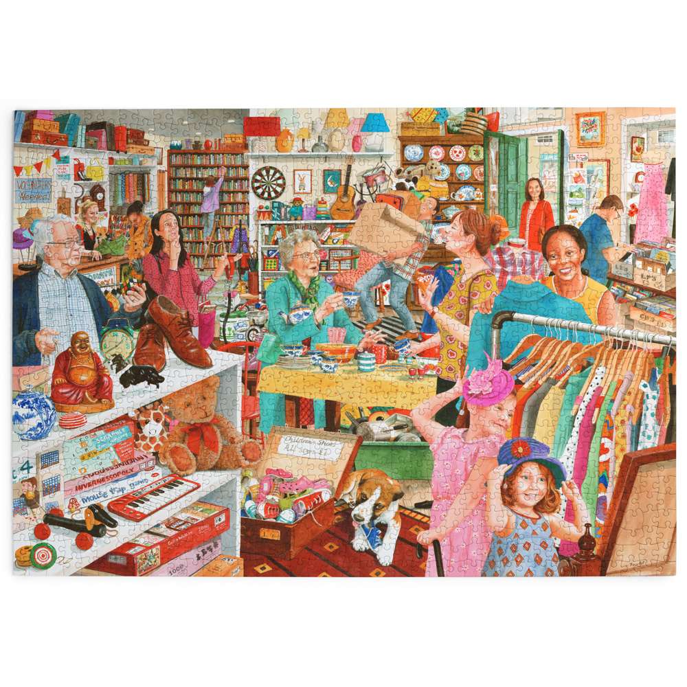Charity Bargains - 1000 Piece Jigsaw Puzzle