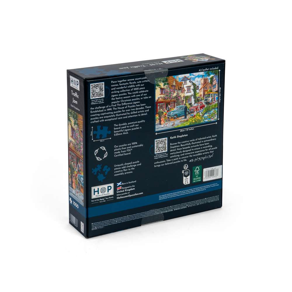 No.25 - Traffic Jam - 1000 Piece Jigsaw Puzzle