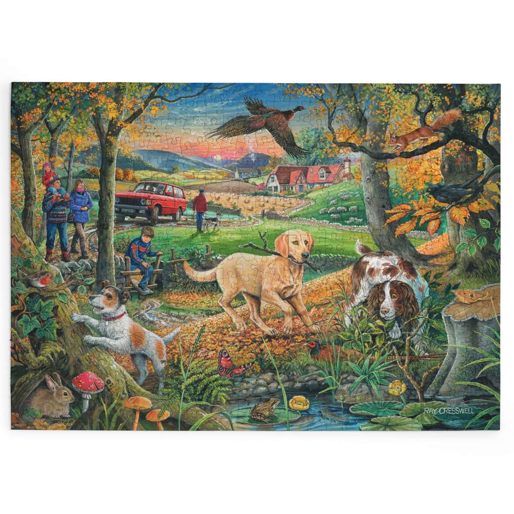 Catch Me If You Can - BIG 500 Piece Jigsaw Puzzle
