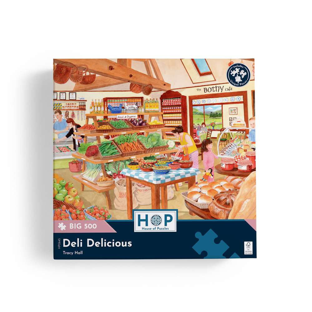 Deli Delicious - BIG 500 Piece Jigsaw Puzzle