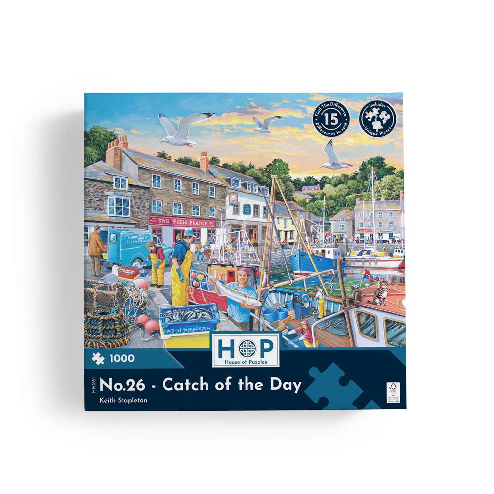 No. 26 - Catch of the Day - 1000 Piece Jigsaw Puzzle