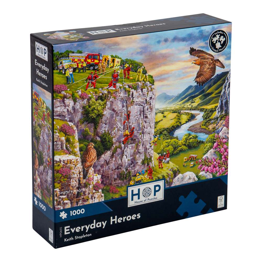 Everyday Heroes - 1000 Piece Jigsaw Puzzle