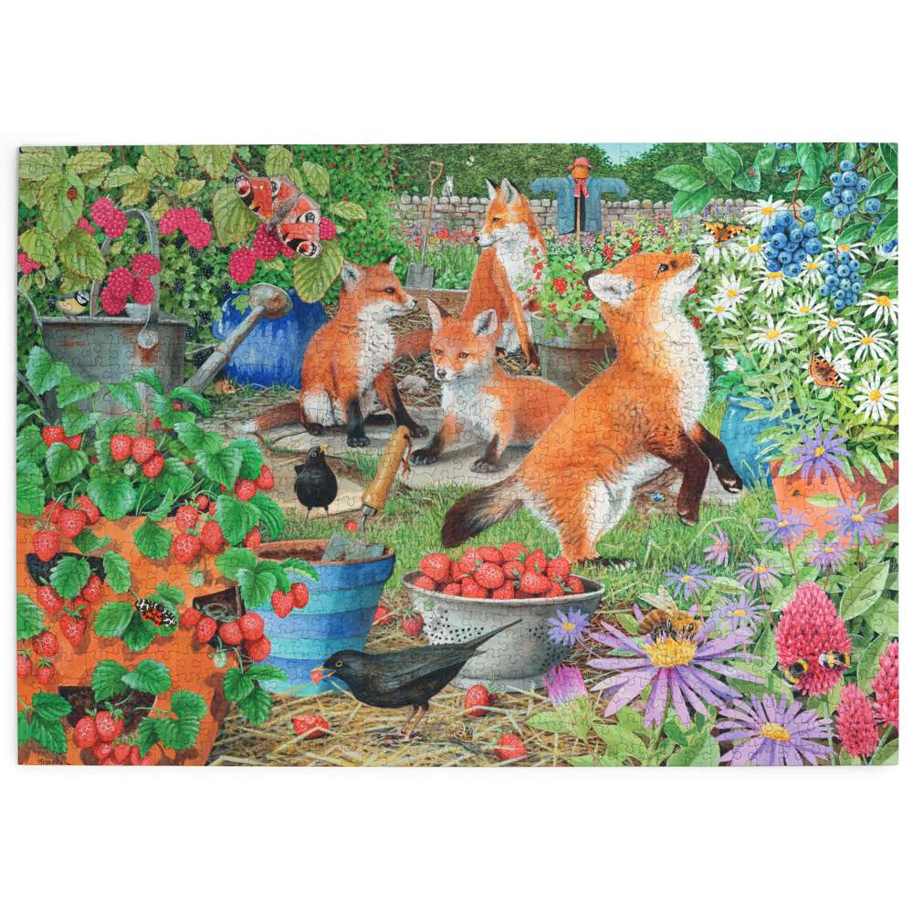 Foxy Ladies - 1000 Piece Jigsaw Puzzle