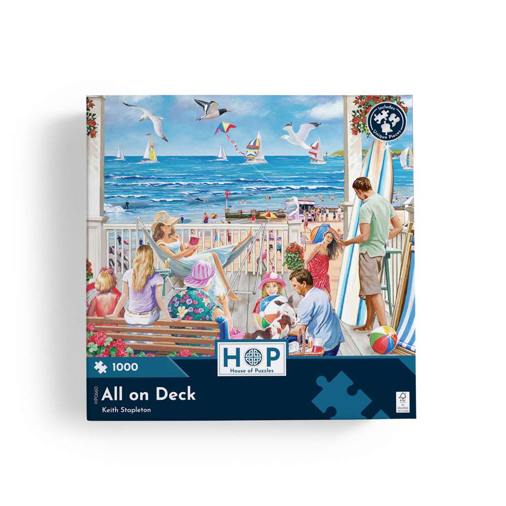 All On Deck - 1000 Piece Jigsaw Puzzle