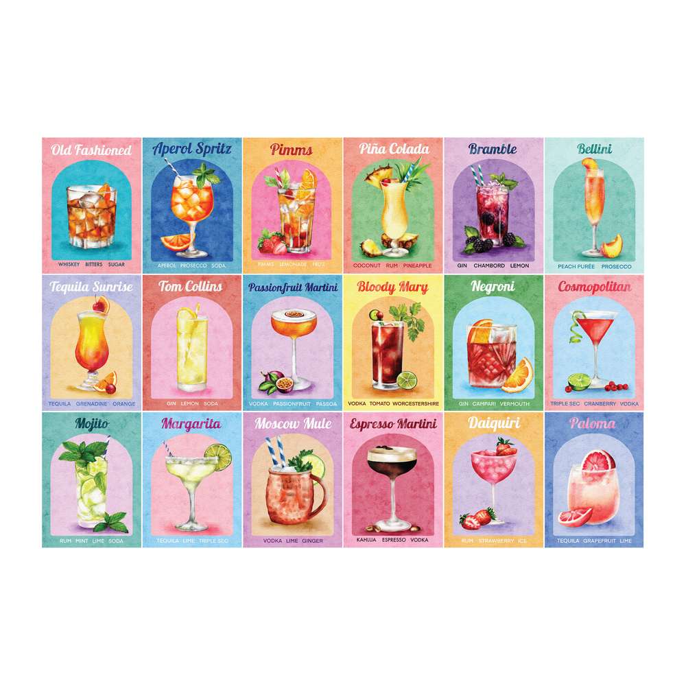 HALF CUT - Colourful Cocktails