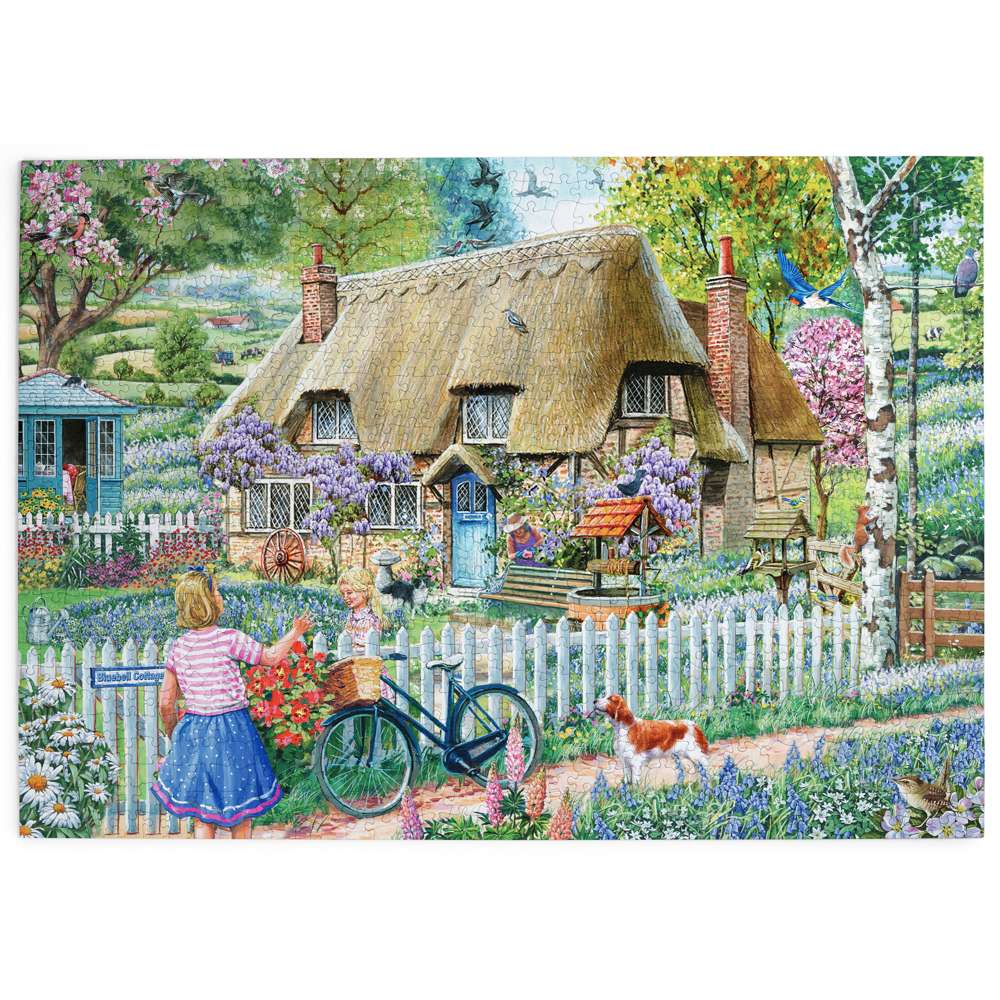 Bluebell Cottage 1000 Piece Puzzle