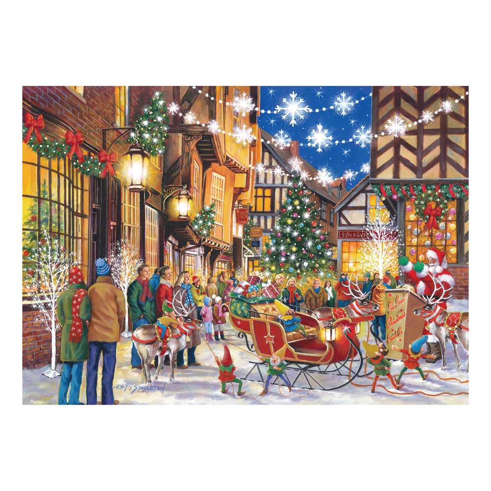 HALF CUT - Santa Switch On 500