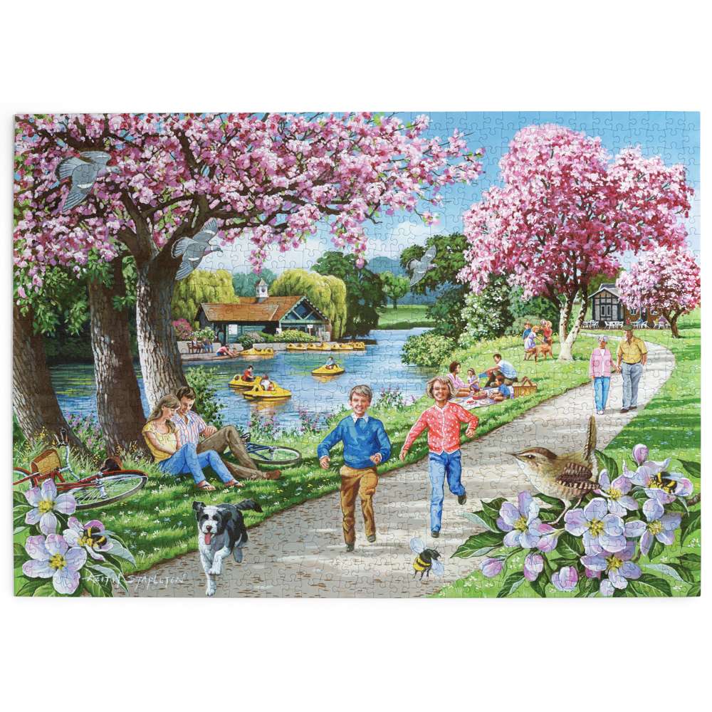 Apple Blossom Time 1000 Piece Puzzle