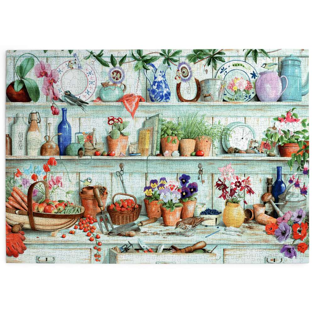 Posies & Produce 1000 Piece Puzzle