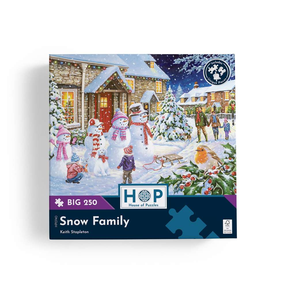 Snow Family BIG 250 Puzzle
