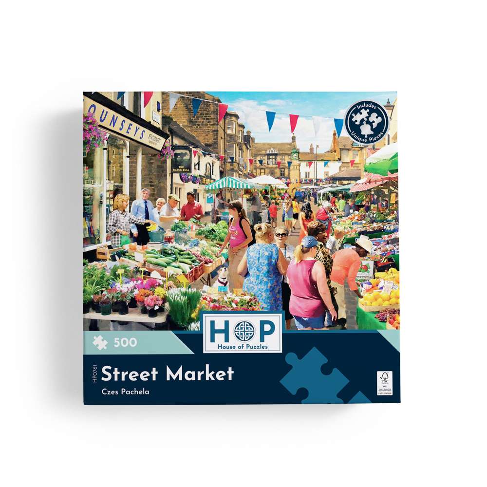 Street Market 500 Puzzle