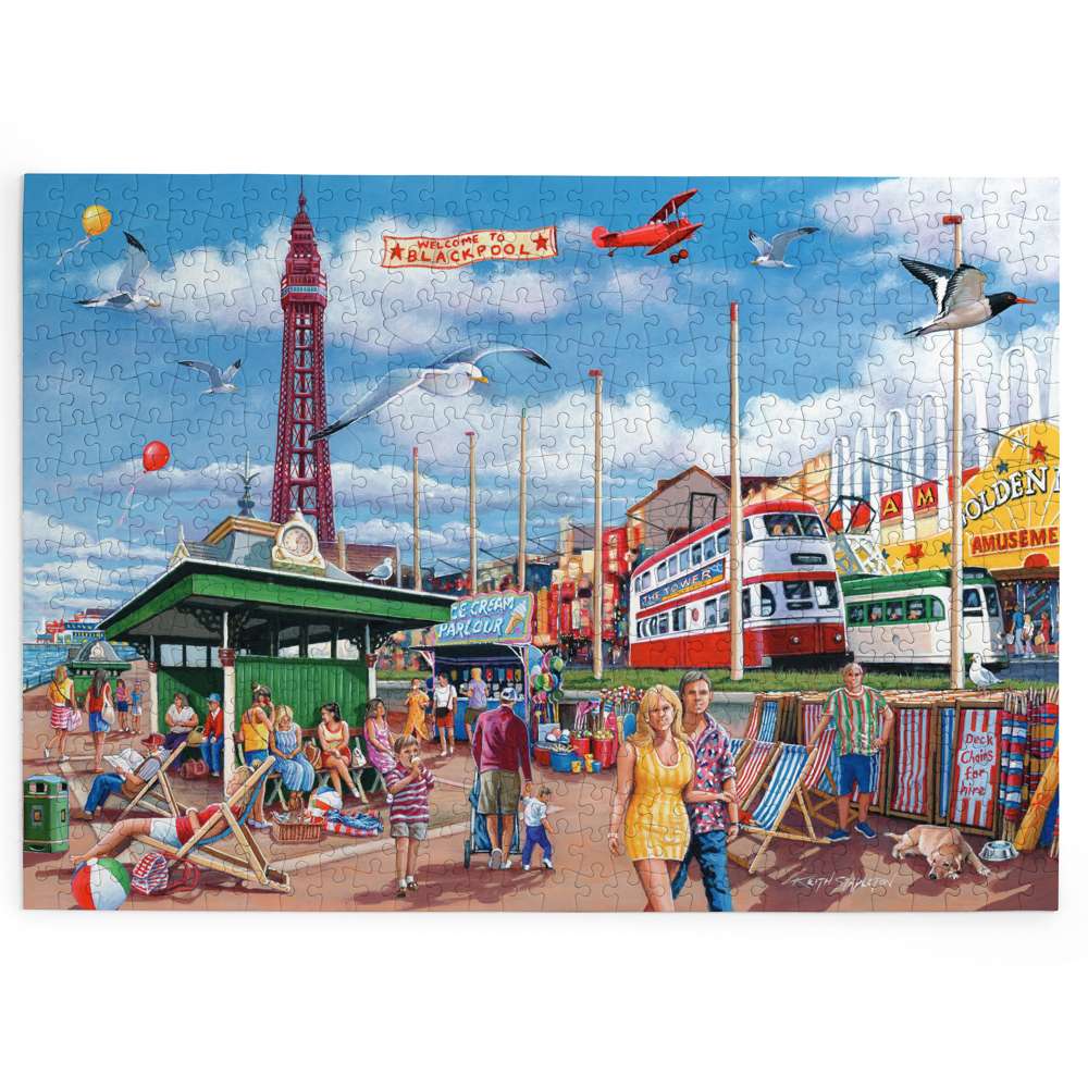 Blackpool Promenade BIG 500 Puzzle