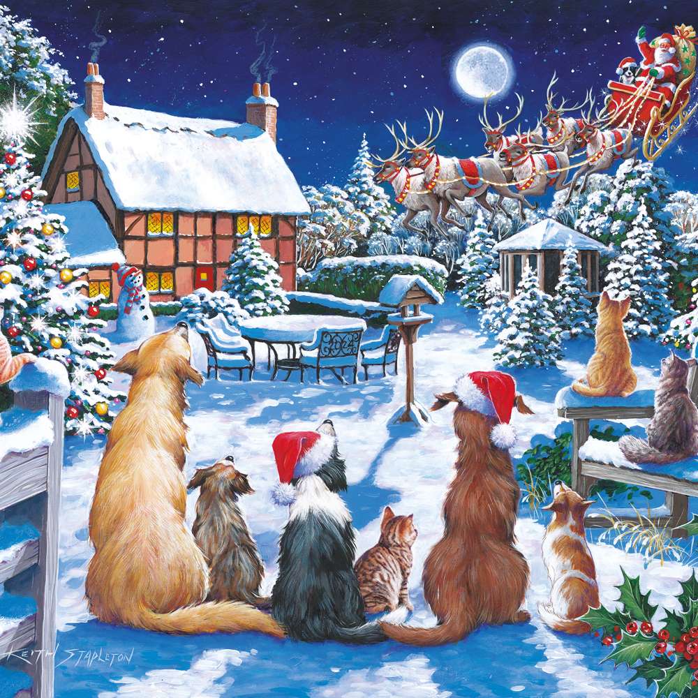 Santa Paws Puzzle Tube - 150 Piece (6)