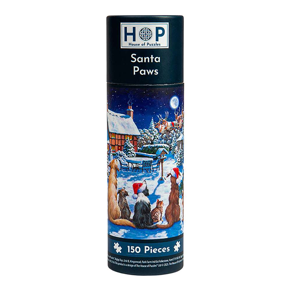 Santa Paws Puzzle Tube - 150 Piece (6)