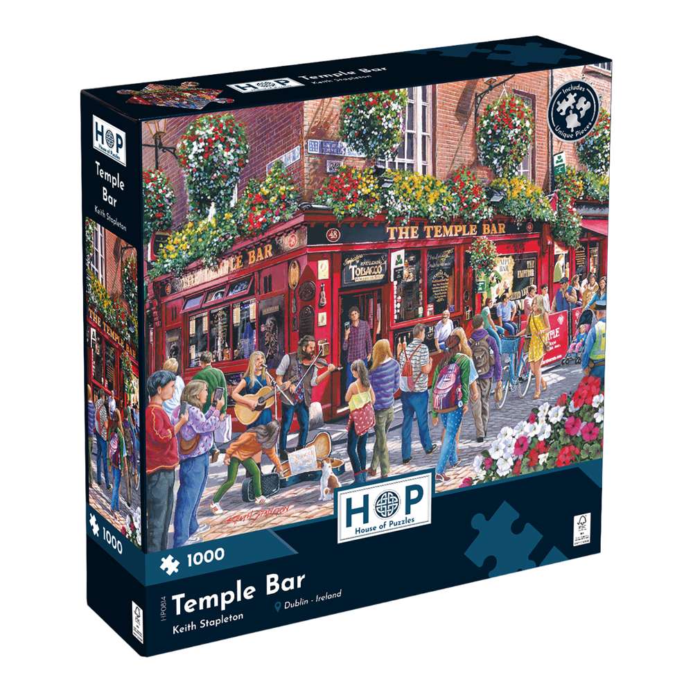 Temple Bar 1000 Piece Puzzle