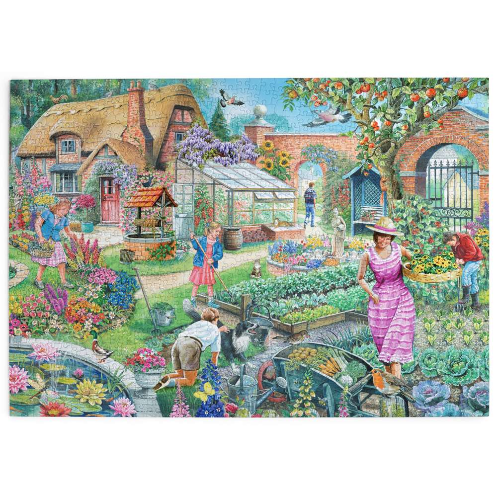 No.29 Pretty Potager 1000 Piece Puzzle