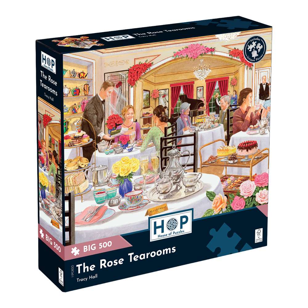 The Rose Tearooms BIG 500 Puzzle