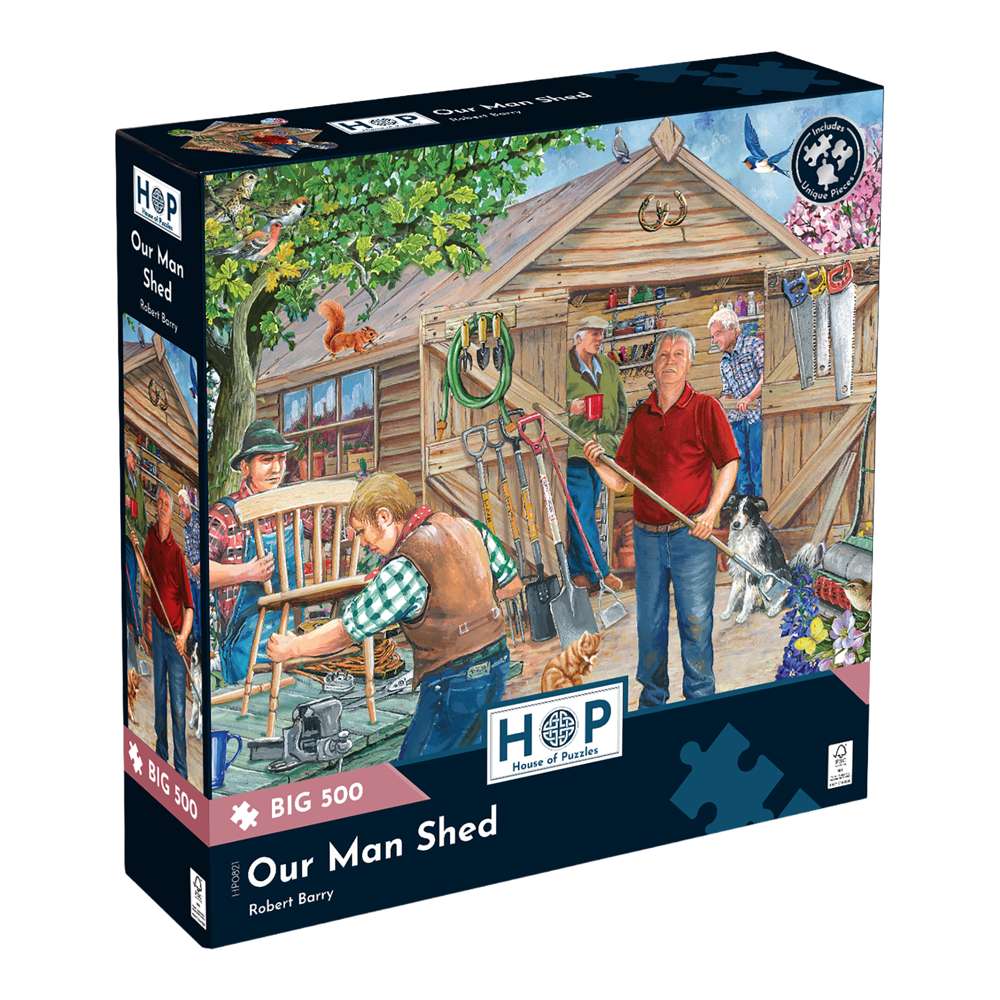 Our Man Shed BIG 500 Puzzle