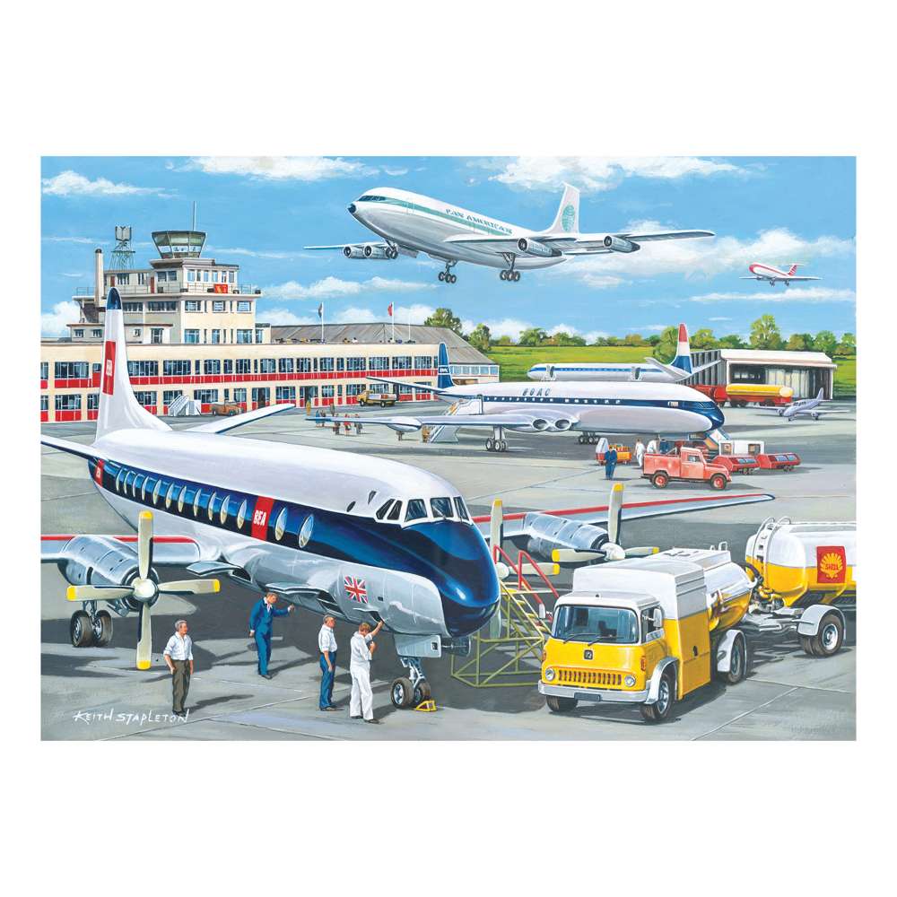 4 x 500 - Going Places 500 Piece Puzzle